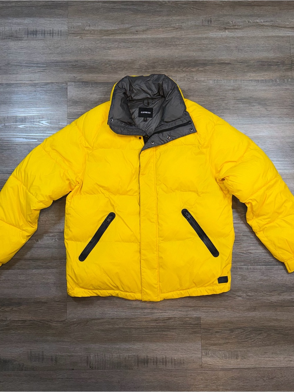 Express Mens Puffer Jacket Large